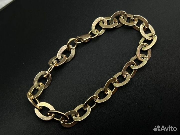 Золотой браслет 375 пробы массой 16 грамм(20.5см)