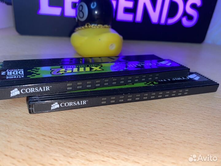 Оперативная память Corsair 4gb Kit 2x2 DDR2
