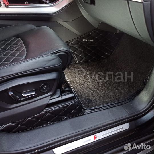 3D коврики из экокожи Audi Q7 4M