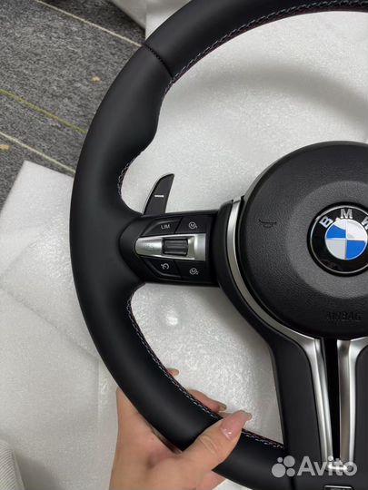 Спортивный м руль bmw f10/f20/f30