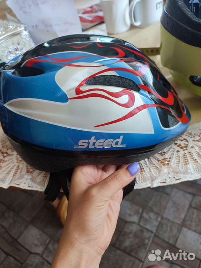 Шлем детский новый примерно 54