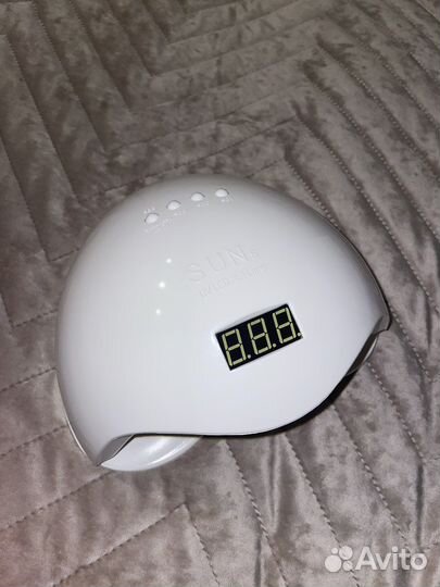 Лампа для маникюра новая+фрезы новые