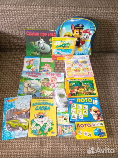 Детские настольные игры,пазлы, книги