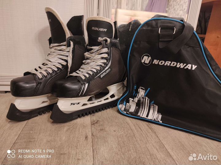 Хоккейные коньки bauer 44 размер