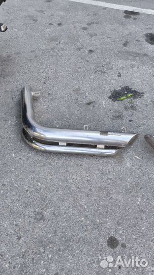 Защита заднего бампера lexus 570