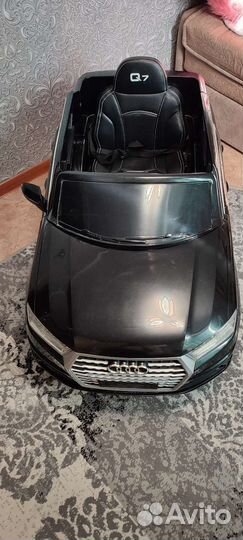 Детский электромобиль бу audi q7