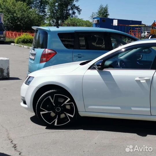 Литые диски R18 5x112 audi RS6