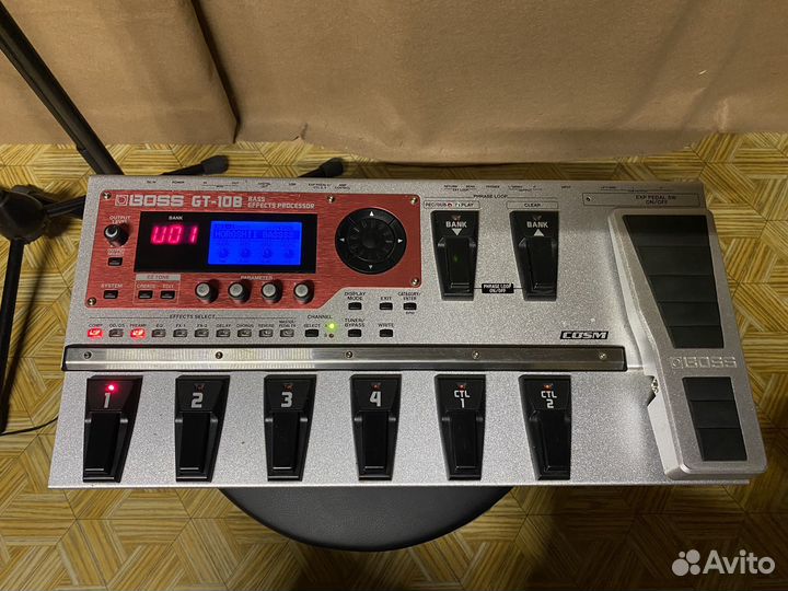 Boss gt 10b процессор для бас гитары