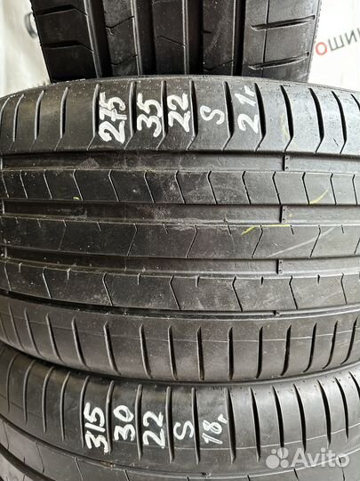 Pirelli P Zero PZ4 275/35 R22 и 315/30 R22 104Y