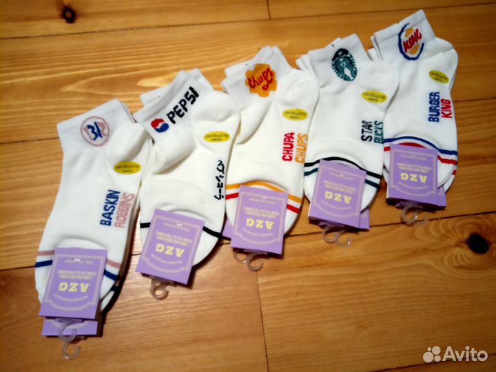 Носки женские низкие Brand