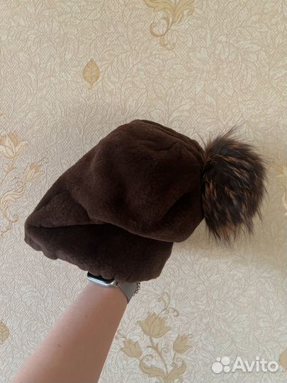 Шапка женская меховая натуральная