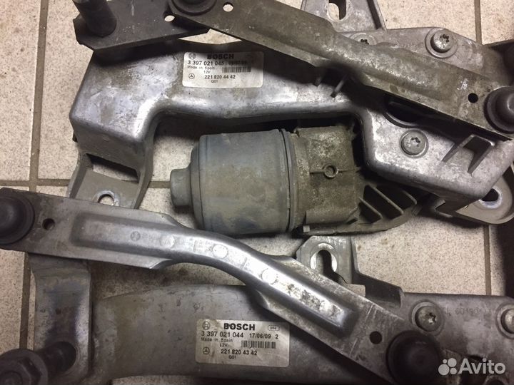 Трапеция с моторчиком Mercedes-Benz W216 / W221