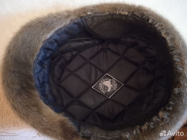 Кепка меховая мужская 56