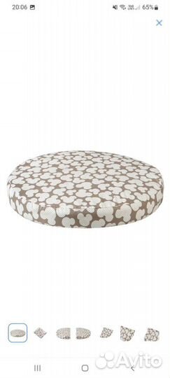 Простынь на резинке круглая, наматрасник новая