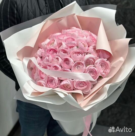 Ранункулюсы Букет с Доставкой, Цветы Ранункулюсы