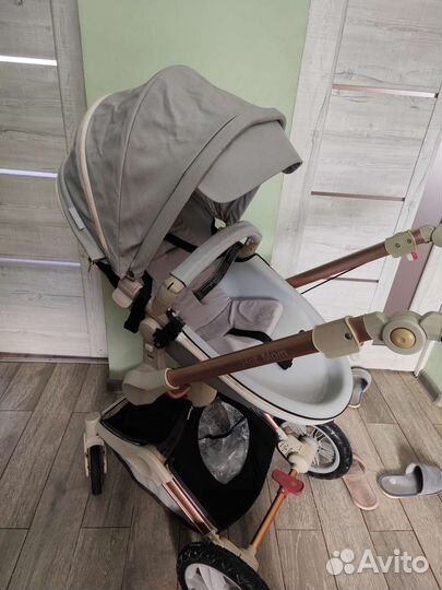 Коляска 2 в 1 Hot Mom