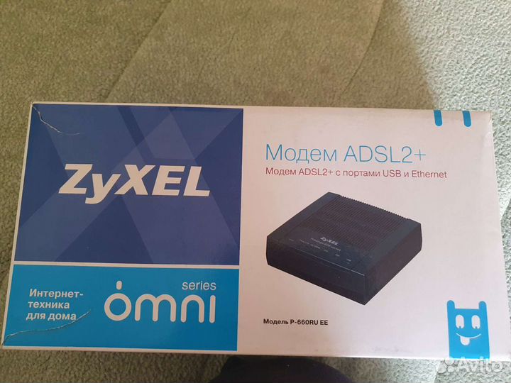 Модем zyxel P600 series