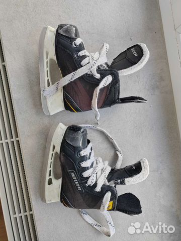 Коньки детские bauer suprime 140, размер 6, 15 см