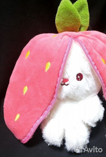 Детские игрушки Клубникичка-зайка и Амонг ас