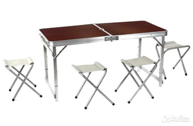 Складной туристический стол усиленный