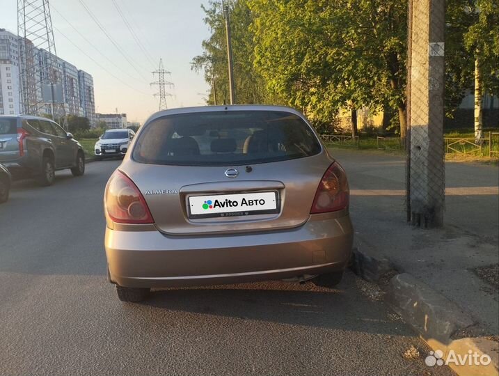 Nissan Almera 1.5 МТ, 2004, 246 000 км