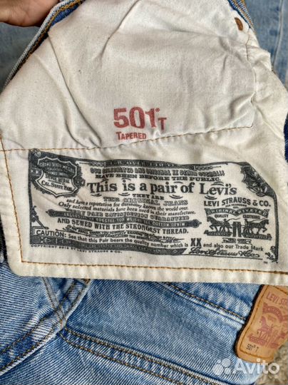 Джинсы levis 501 женские