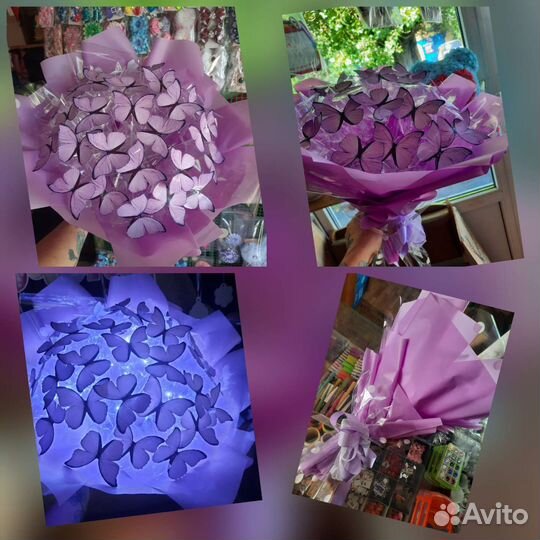 Букет из бабочек