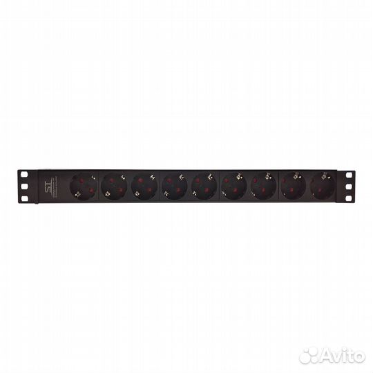 Блок розеток в шкаф 19