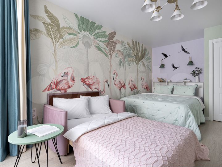 1-к. квартира, 40 м², 2/5 эт.