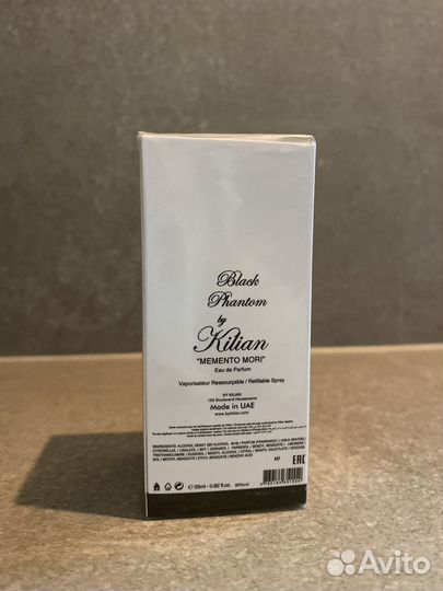 Духи Black Phantom By Kilian