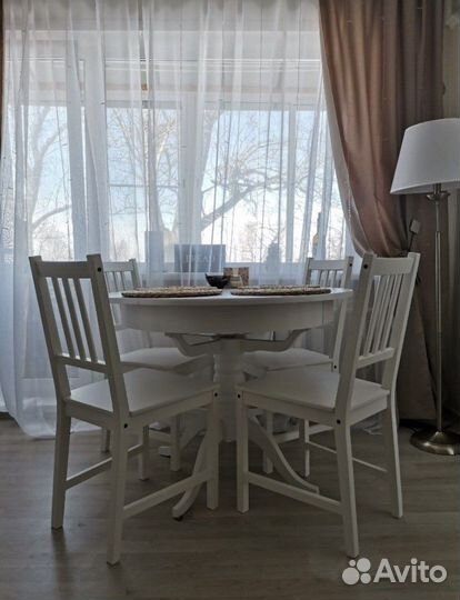 Кухонный стол раздвижной круглый