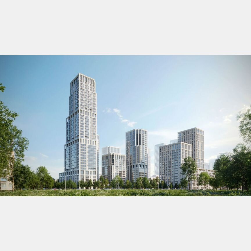 2-к. квартира, 70,2 м², 20/24 эт.