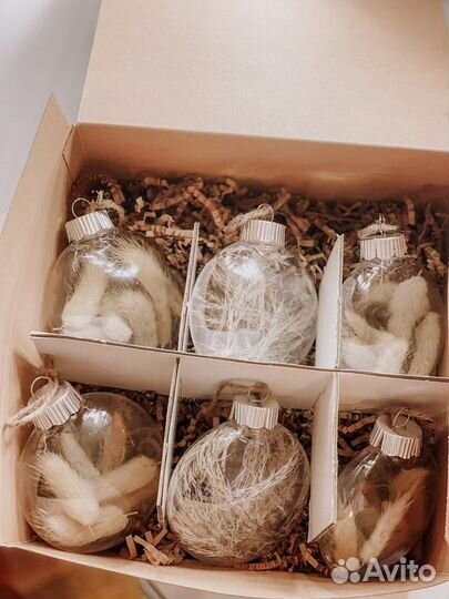 Новогодние шары ручной работы