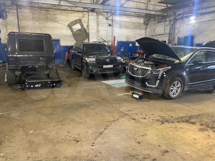 Автосервис, 290 м² кузовной цех