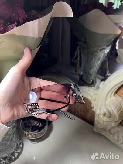 Очки Versace оригинал винтаж 90е 2000е y2k