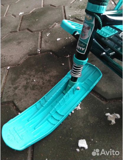 Снегокат детский Ника с котом