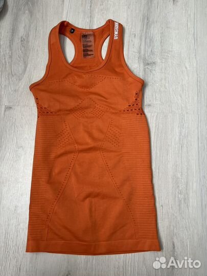 Леггинсы и майка для фитнеса Gymshark