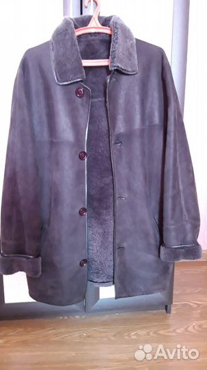 Дубленка натуральная мужская 50-52