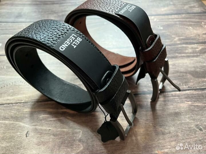 Мужской кожаный ремень