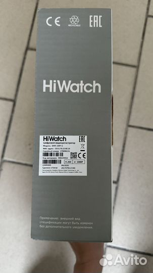 Видеорегистратор HiWatch DVR-104P-G