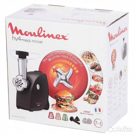 Электромясорубка Moulinex HV4 ME472832