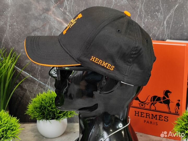 Кепка Hermes черная