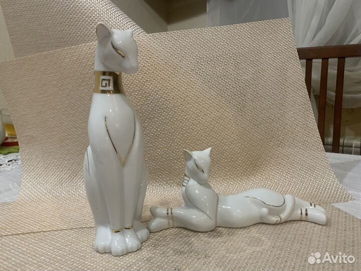 Кошки статуэтки