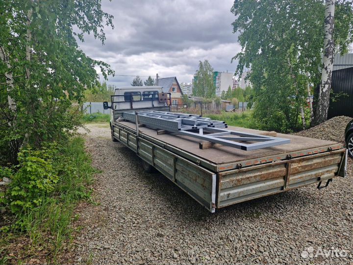 Грузоперевозки газель 6 метров открытый борт