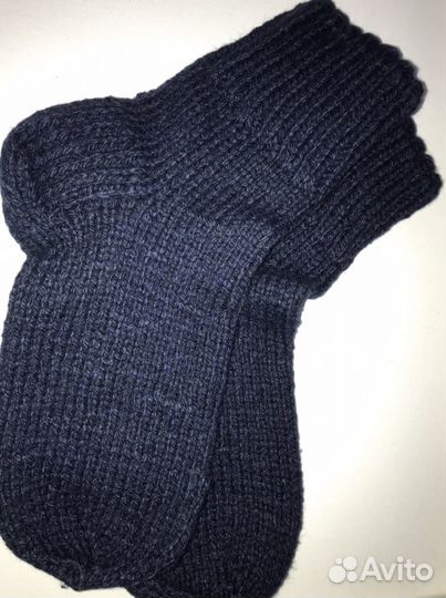 Носки вязаные ручной работы мужские