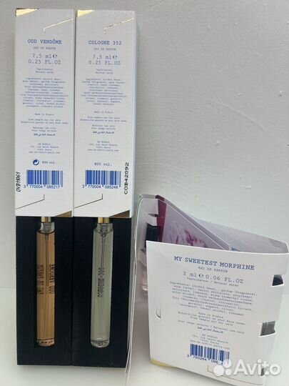 Миниатюры семплы и пробники