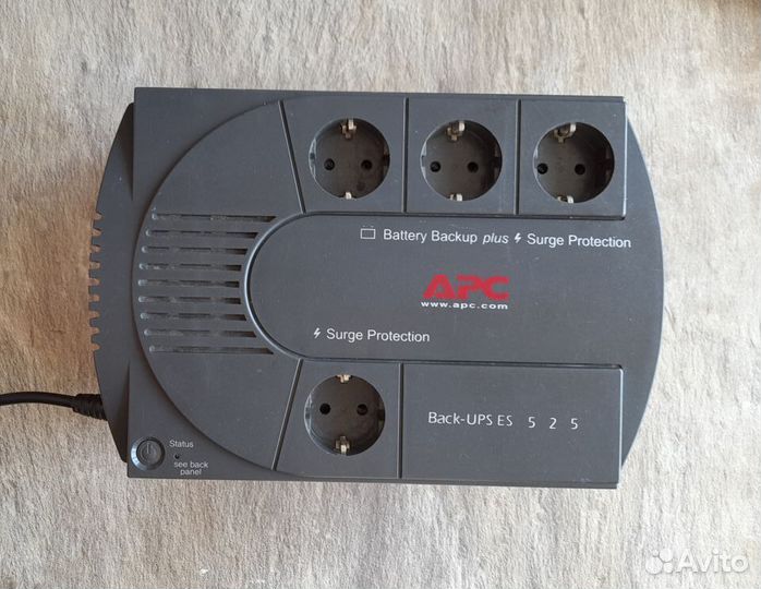 Ибп APC back ups es 525. Бесперебойник