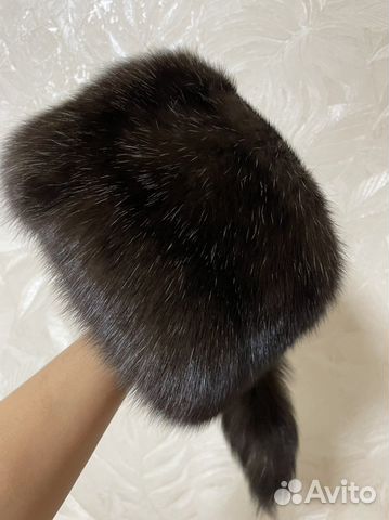 Шапка баргузинский соболь