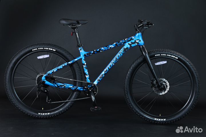 Горный полуфэтбайк Joyoy 27,5+ Camuflage