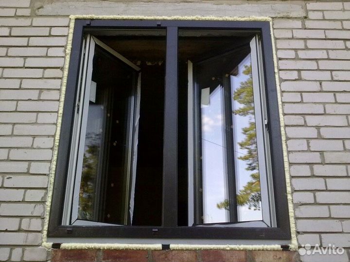 Окна пвх в дом котедж rwe 125 opl 1648